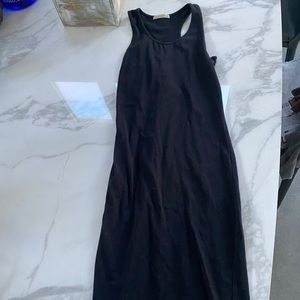 MIDI THICK STRAP DRESS